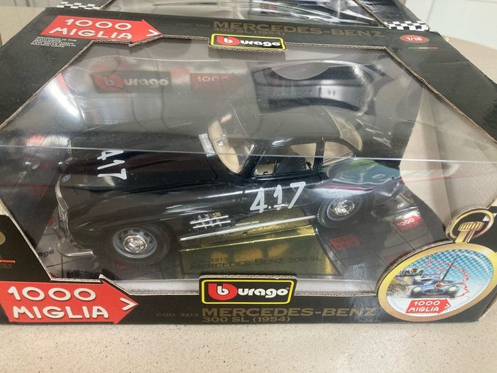 Mille Miglia Burago Model Car Scale 1/18