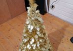 Christmas Tree 3' Gold pop up style 3 Foot High 2 Available