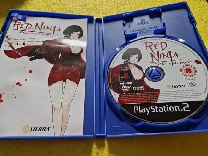 Red Ninja end honour  PlayStation 2 ps2 games Original