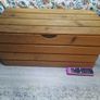 wooden storage box Image 6