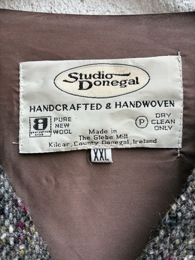 Studio Donegal Tweed vest XXL