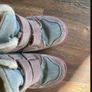 winter boots girl Barefoot Image 9