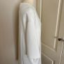 Cos size 10 white 3/4 coat Image 3
