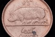 [#2669] - Ireland 1967 | Irish 1/2d | Irish Half Penny | KM.10 | UNC