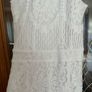 White Boohoo lace jumpsuit wide legs size UK6/8 EU34/36 Perfect condition Postage included Image 9