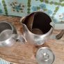 Old Hall,  Stainless steel, vintage teapot and jug Image 6