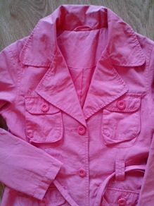 Pink Coat  Age 7-8