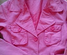 Pink Coat  Age 7-8