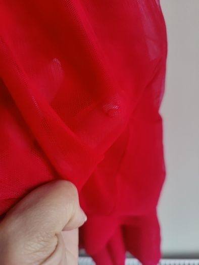 girls red dress