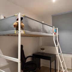 loft bed Frame with mattress