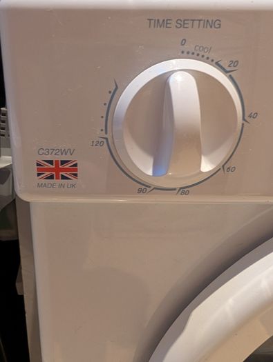 White Knight 3kg tumble dryer, needs capacitor replaced