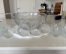 Glass Punch Set