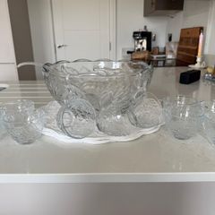 Glass Punch Set