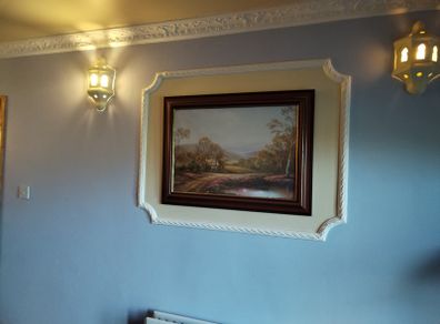 Framed Picture - Country Cottage Scenic View - Suit many areas of your home, Hall Way, Dinning Room, Lounge, Sitting etc