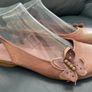 womens sandals flats covered toe genuine leather size UK 5 Image 2