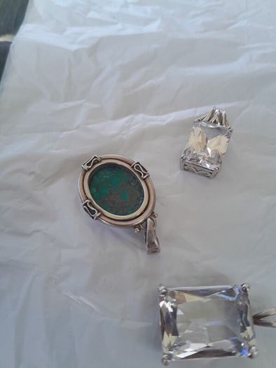 3 silver pendant