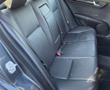 2014 Mercedes Leather Seats black Rear Bench