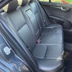 2014 Mercedes Leather Seats black Rear Bench