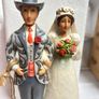Vintage Jim  Shore  Wedding Cake Topper Image 3