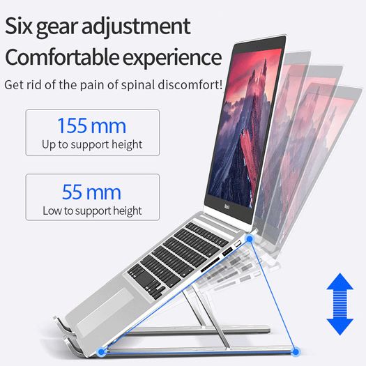 BRAND NEW Portable Laptop Stand  Compatible with 10 to 15.6 Inches Notebook(BLACK)