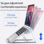 BRAND NEW Portable Laptop Stand  Compatible with 10 to 15.6 Inches Notebook(BLACK) Image 3