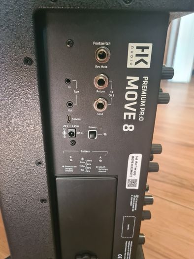 HK Premium Pro MOVE 8 Battery Powered PA  Speaker