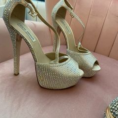 Steve Madden wedding shoes & matching bag