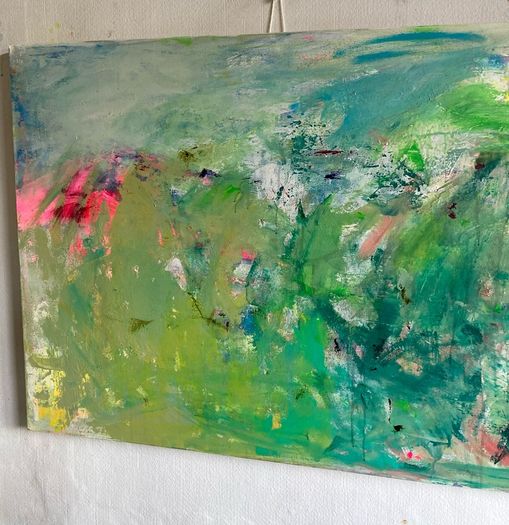 LARGE ORIGINAL ART Original Abstract Landscape