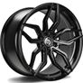 18" Black Alloy Wheels Audi Seat Skoda Mercedes Lamborghini Acura Bmw Tesla Vw Vauxhall Opel 5x112 / 5x120 / 5x114,3 Image 2