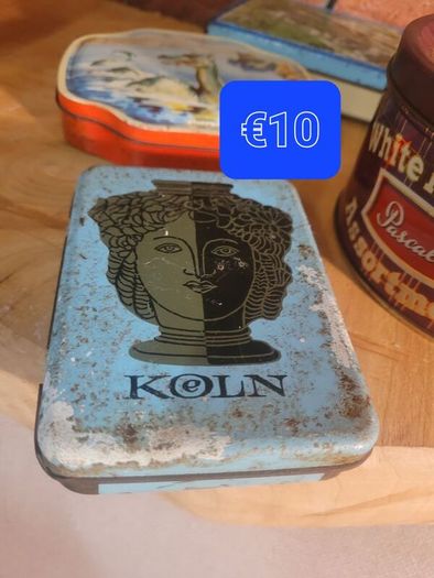 antique/ vintage  tin box's
