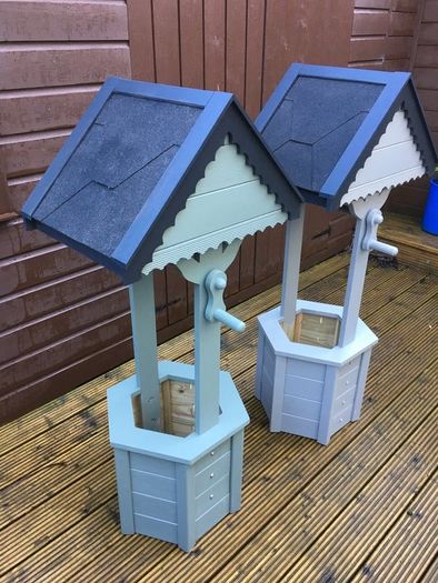 Planters Wishing Well. can deliver