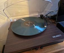 Majority Moto Plus Vinyl Record Player and Speakers