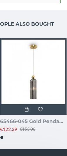 pendant lights
