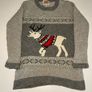 Arabella & Addison Ladies 100% Merino Wool Christmas Jumper Size Medium Image 4