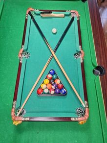 Vintage Small Pool Billiards Table