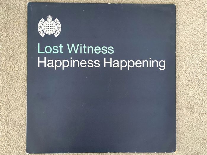 Lost Witness 'Happiness Happening' Classic Trance Vinyl 1999