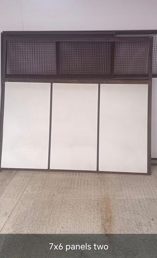 Dog kennel panels