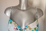 Calvin Klein push up floral bra size UK32D EU70D Postage included