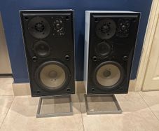 Beovox S75 speakers with stands