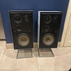 Beovox S75 speakers with stands