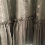 Designer dress flapper cut style in silk crepe Image 6