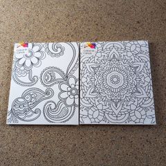 Colour in canvas
