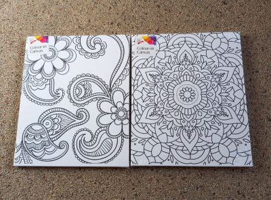 Colour in canvas