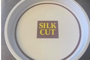Original SILK CUT pub tray. Ideal wall mount sign