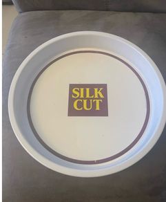 Original SILK CUT pub tray. Ideal wall mount sign