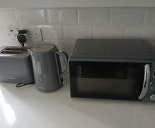 Kettle, toaster & microwave bundle