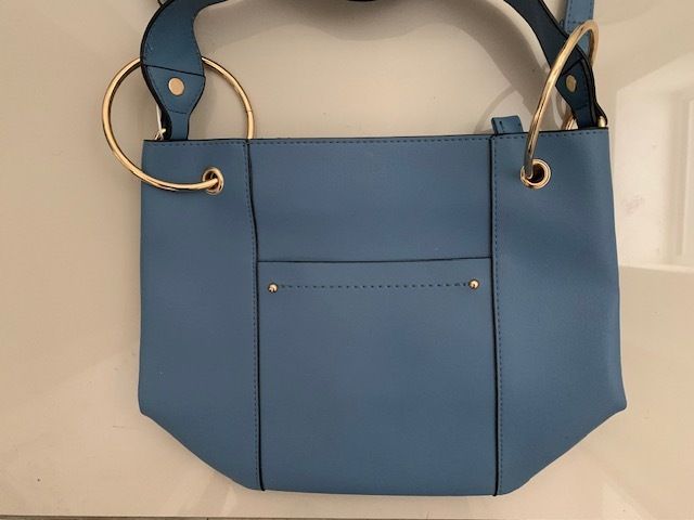 Blue Handbag