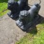 garden Lions ornaments Image 2