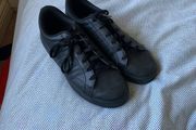 Adidas black runners