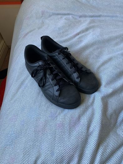 Adidas black runners